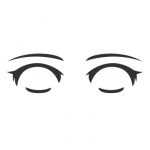 EYE LINE STICKER - CUTE - ST01