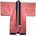 KH002_Vintage Remake Kimono Happi style - Bright pink